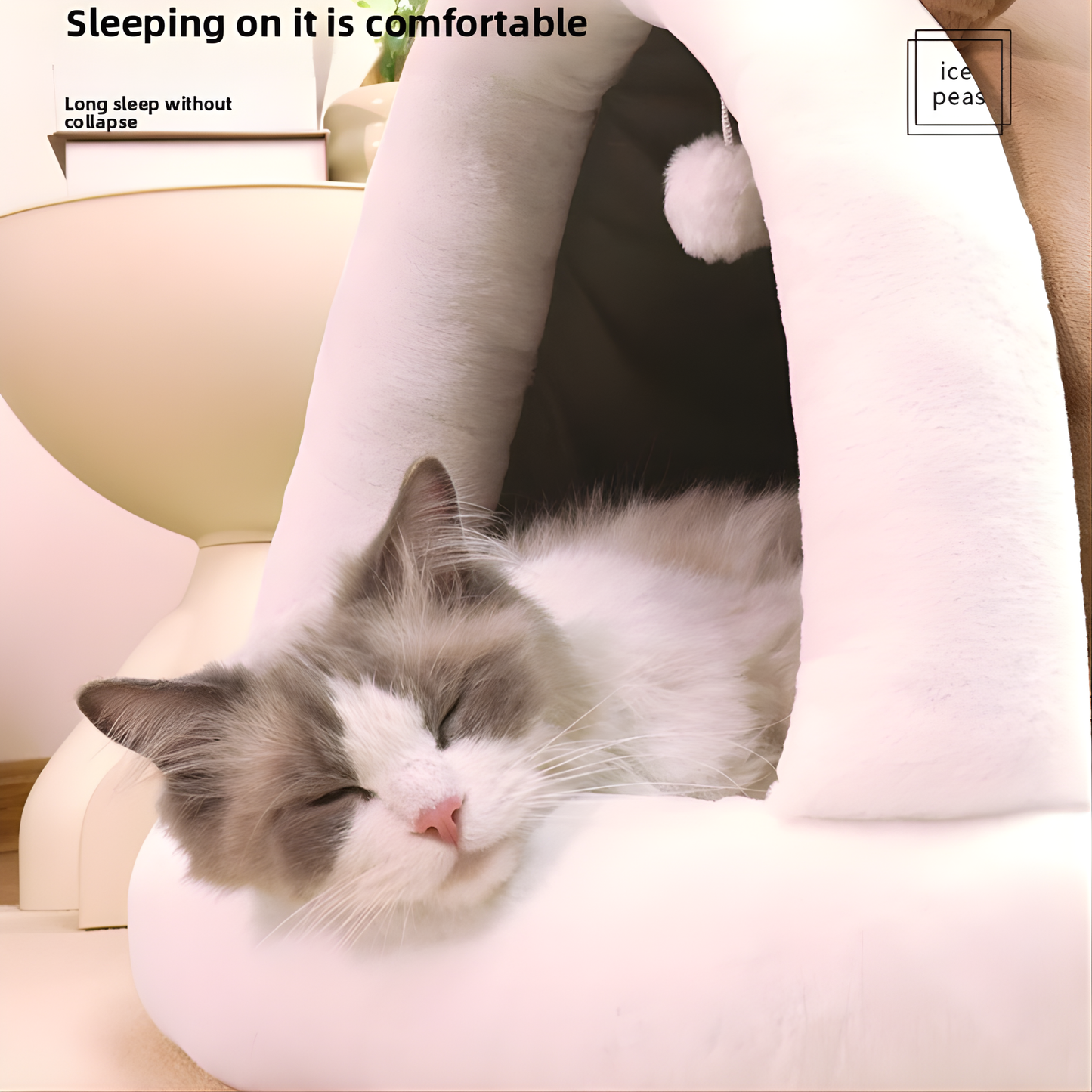 Ilummia CozyAntler™ Pet Cave