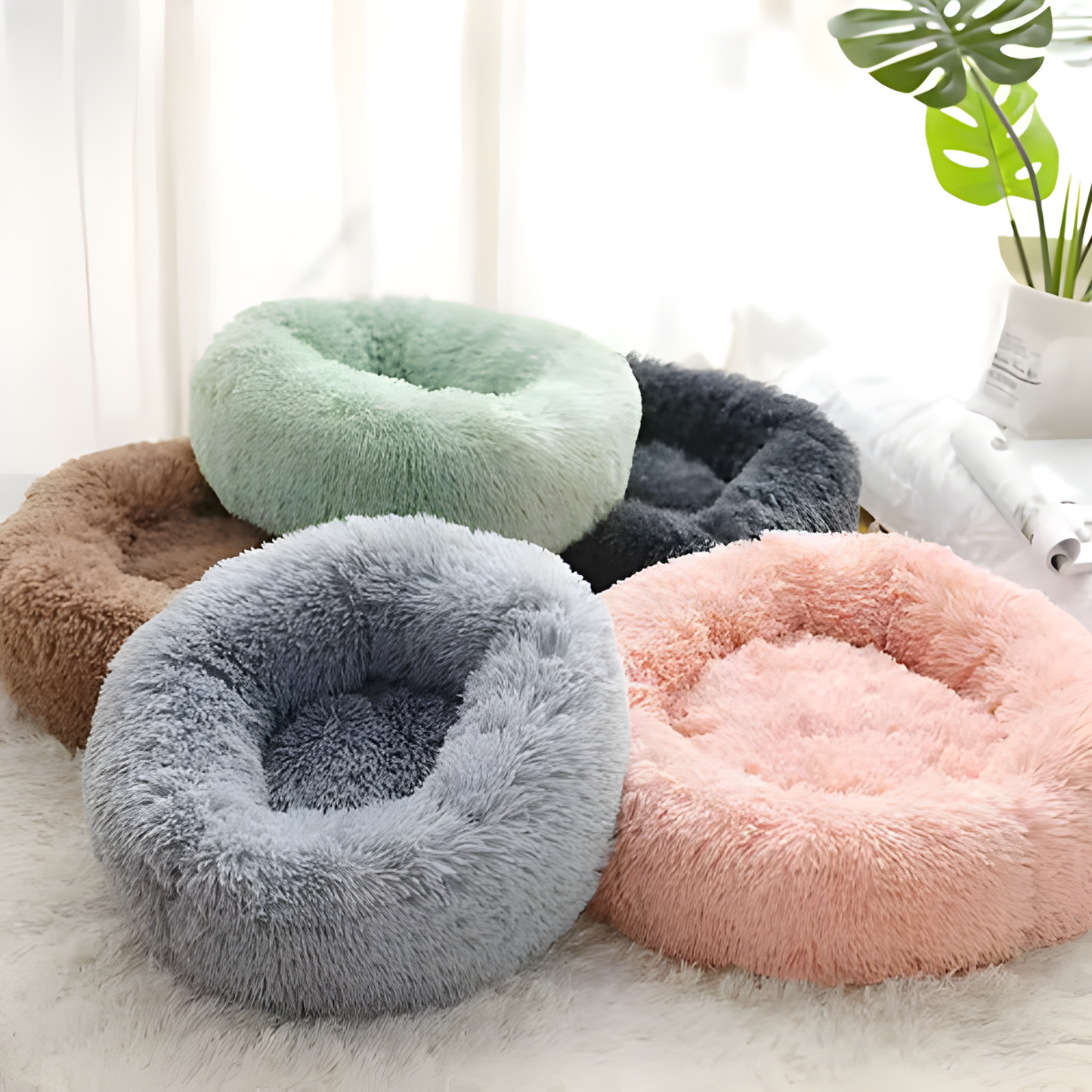 Ilummia FluffNest™ Calming Cat Bed