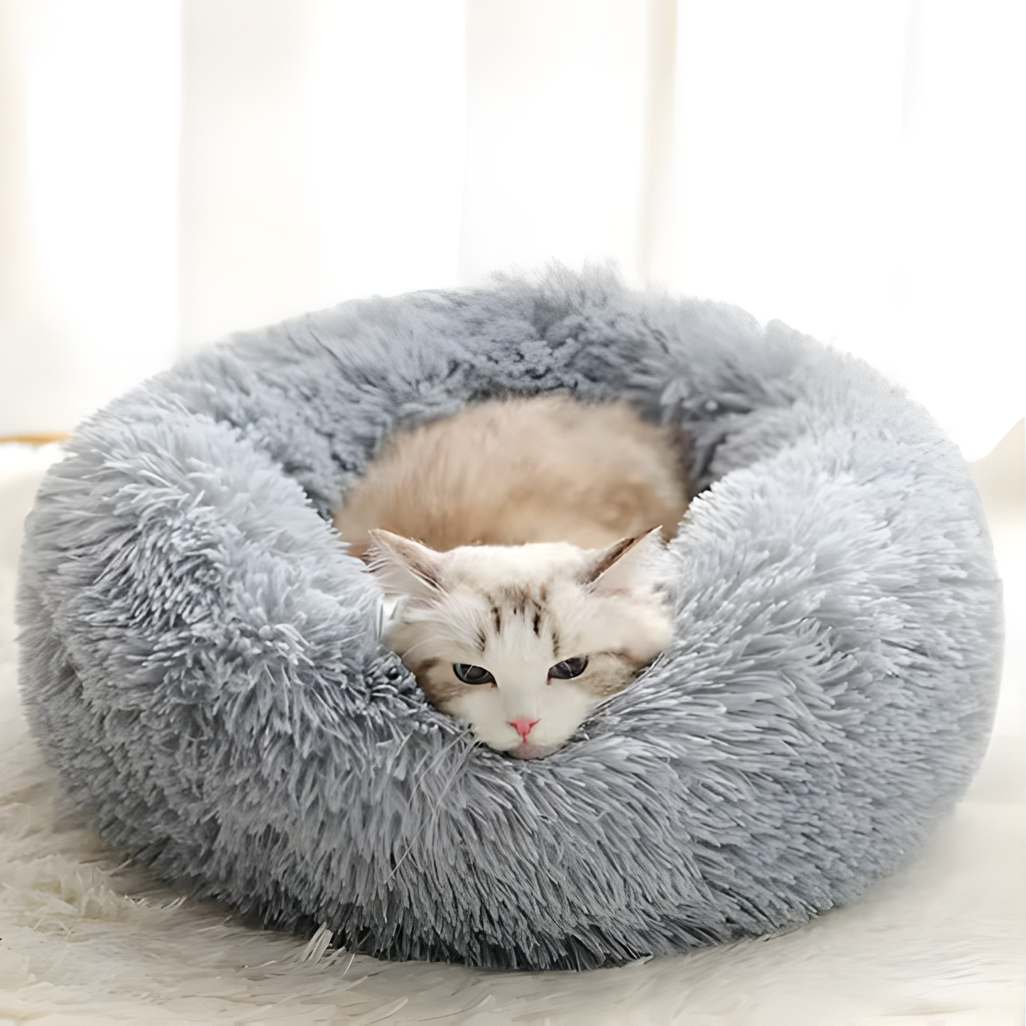 Ilummia FluffNest™ Calming Cat Bed